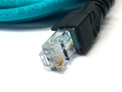 Used Turck Double Ended Ethernet Cordset RJ45 to M12 M/M U-04394 PLC Ethernet Equipment Michigan US | Maverick Industrial Sales #1402523