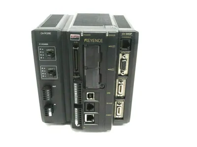 USED KEYENCE CV-5002P DIGITAL IMAGE SENSOR CONTROLLER CA-DC20E CV5002P