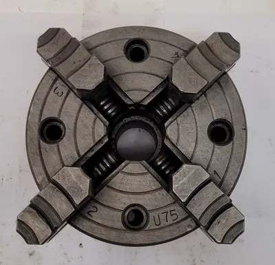 KC U75 - 6in - 4 Jaw Chuck Tooling & Accessories, Lathe Chucks | Machinery Central (3)