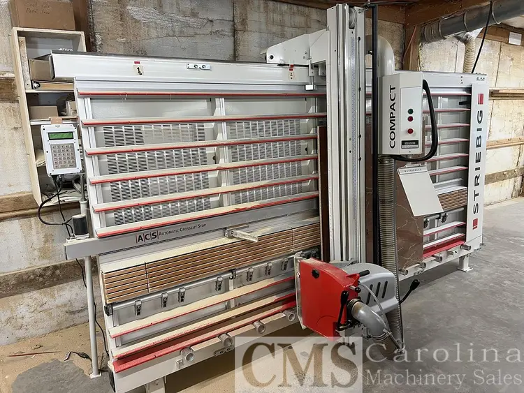Used 2024 STRIEBIG COMPACT VERTICAL PANEL SAW Woodworking Panel Saws North Carolina US | CAROLINA MACHINERY SALES #1250289