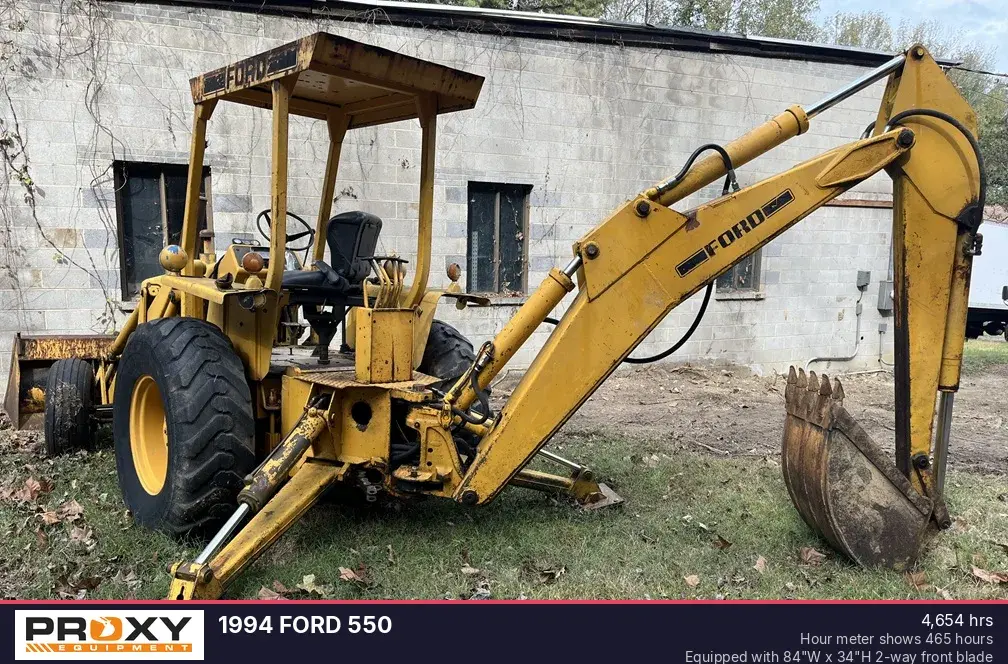 Used 1994 FORD 550 Backhoe Loaders North Carolina US | Proxy Equipment #1379401