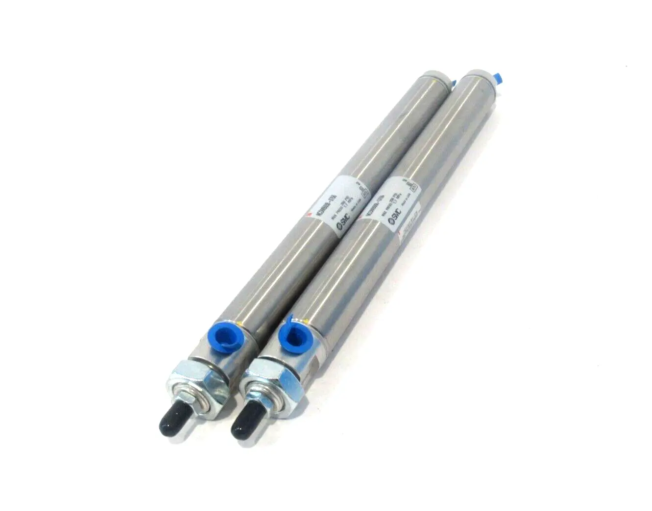 LOT OF 2 NEW SMC NCDMB088-0756 AIR CYLINDERS NCDMB0880756