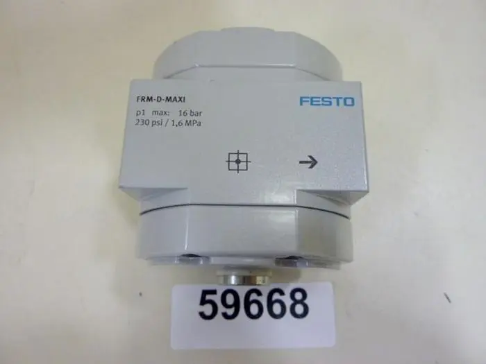 Used FESTO FRM-D-MAXI Valves/Fittings Michigan US | Ideal Machinery #607942