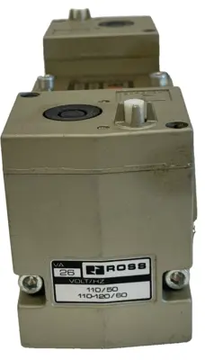 NEW ROSS W7476B4332 PNEUMATIC SOLENOID VALVE 110/50 110-120/60
