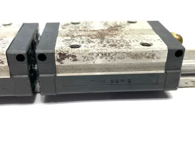 Used THK Linear Guide Block 2x w/ 1460mm Guide Rail Linear Guides Michigan US | Maverick Industrial Sales #1400467
