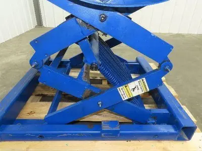 AMI Spring Loaded Industrial Pallet Load Leveler 3500lbs 42x46" Swivel Top