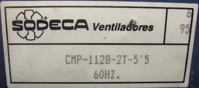 USED SODECA CMP-1128-2T-5’5