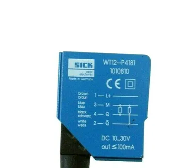 NEW SICK WT12-P4181 PHOTOELECTRIC SENSOR WT12P4181