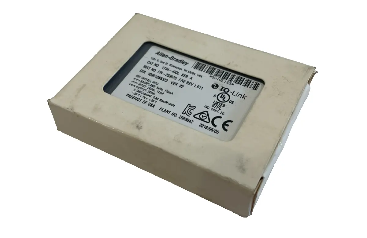 NEW ALLEN BRADLEY 1734-4IOL COMBINATION MODULE SER. A 17344I0L