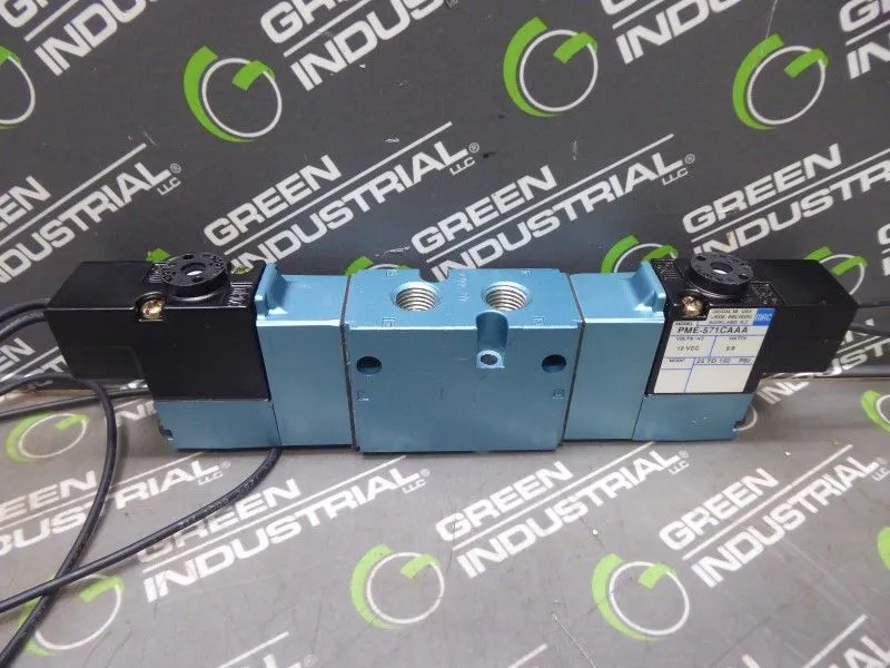 MAC 825C-PM-571CA-552 Valve with PME-571CAAA 12VDC 2.5W 25 to 150 PSI Coil New NIB