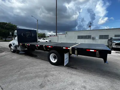 Used 2020 HINO 268 Flatbed Trucks Florida US | Truck and Van Outlet #1509160