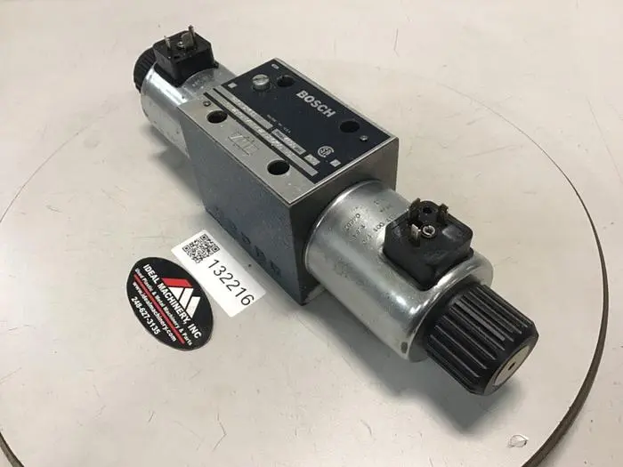 Used BOSCH 081WV10P1V1004WS024/00D51 Valves/Fittings Michigan US | Ideal Machinery #579105