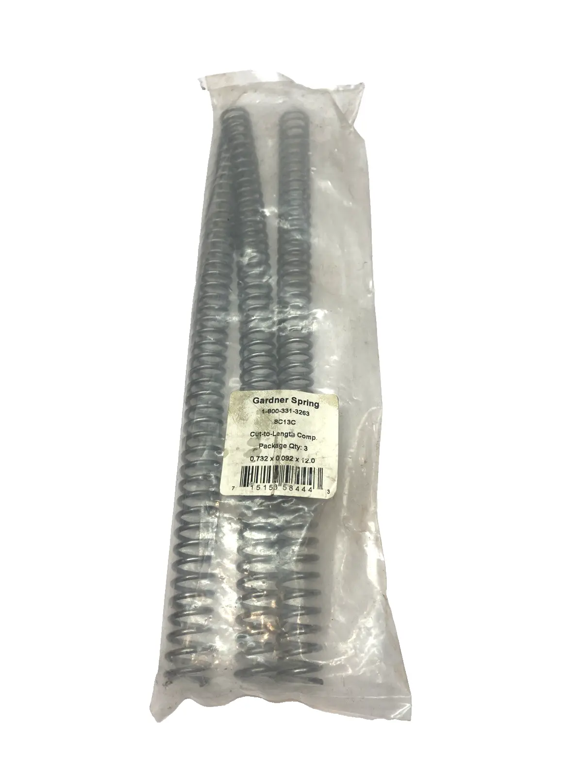 USED GARDNER COMPRESSION SPRING