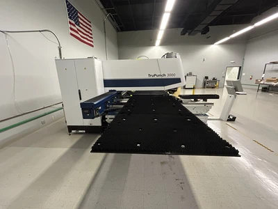 2014 TRUMPF TRUPUNCH 3000 Turret Punches | Tight Tolerance Machinery (9)