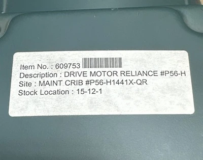 NEW Reliance Electric P56H1441X-TX