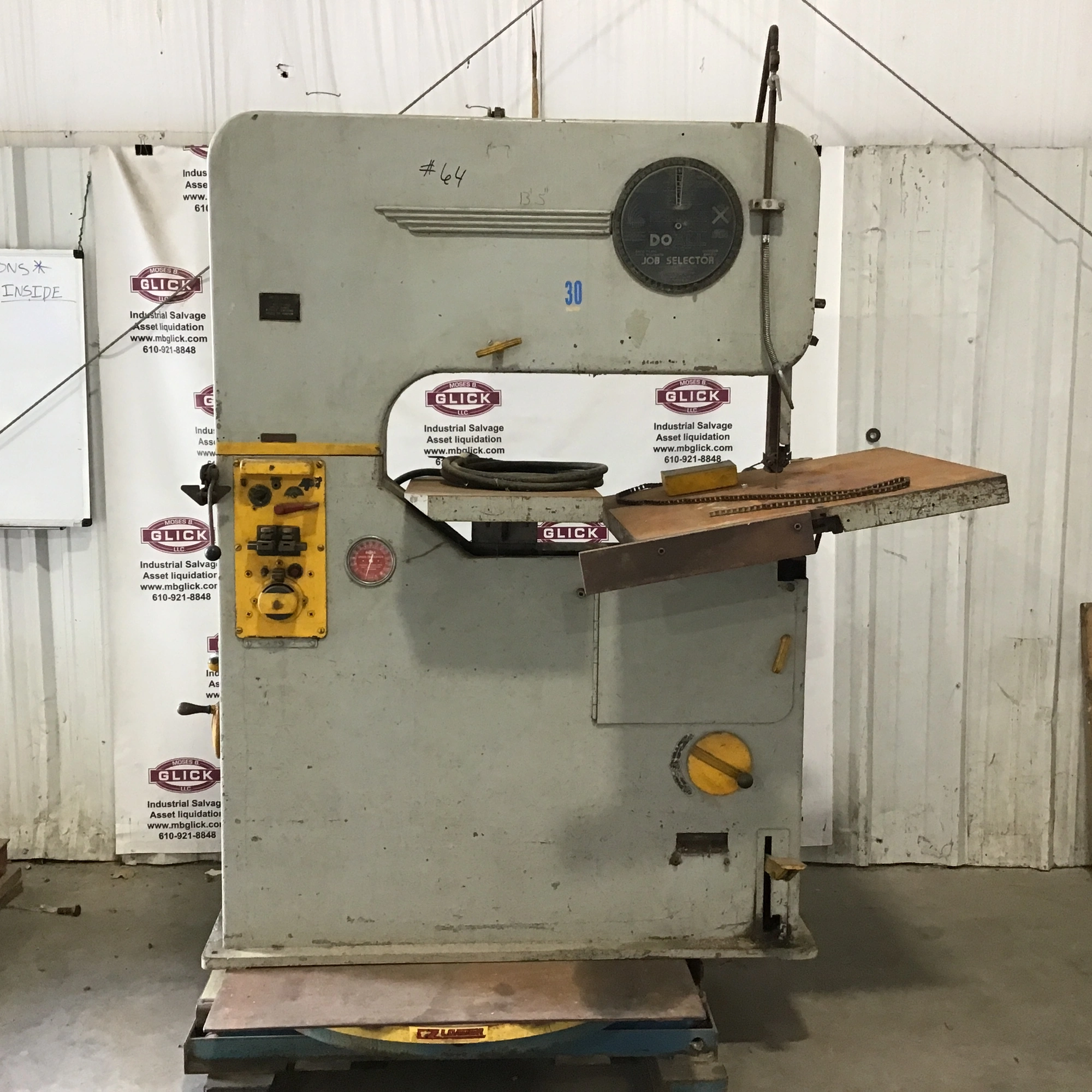 DoALL Vertical Contour Band Saw