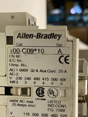 Used ALLEN BRADLEY 100-C09*10 Miscellaneous Equipment (Electrical & Power) Ohio US | Surplus Asset Holdings #1244033