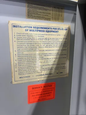USED MULTIPRESS MULTIPRESS W3A 1P PRESS