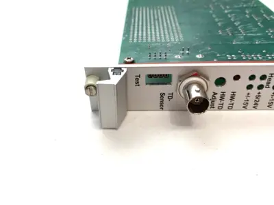 Used F&K Delvotec Sensor Amplifier HW-TD Fuses Control Board MISS. SCREW PLC Processors Michigan US | Maverick Industrial Sales #1394979