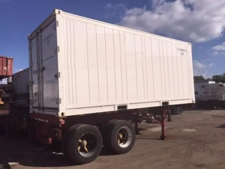Used 2013 A PLUS 20′ REFRIGERATED CONTAINER Reefer Trailers Florida US | USA Transequipment #1542608