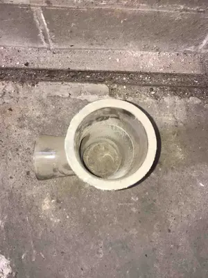 100mm Dia QVF Unequal Tee Pieces; PTU 4/3