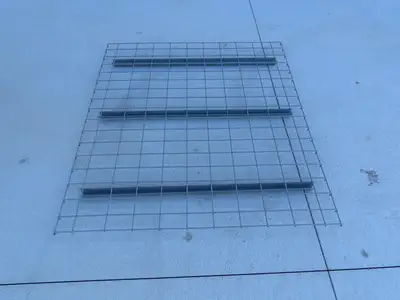 Pallet Rack Racking Shelf Wire Deck Decking Mesh 42" x 46" Waterfall 2000 LB