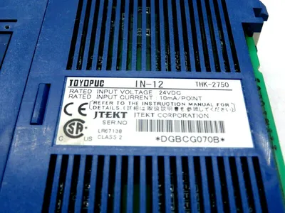 NEW JTEKT TOYODA THK-2750 ANALOG MODULE IN-12 THK2750