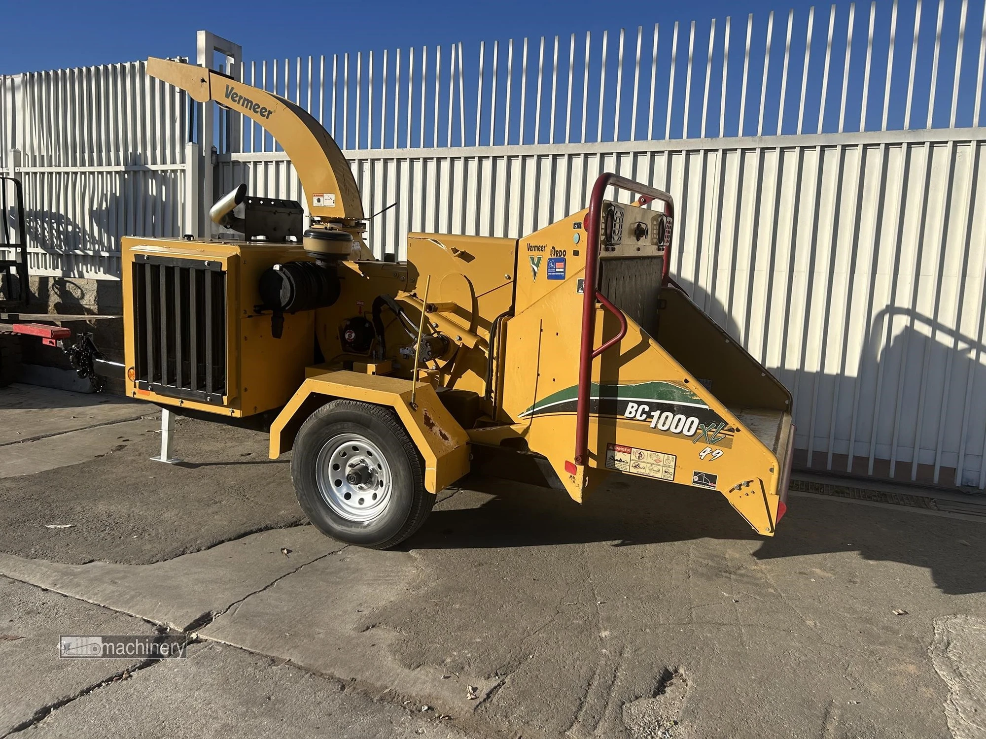 Used 2016 VERMEER BC1000XL Brush Chippers California US | Lillo Machinery #1403846