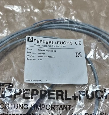 NEW Pepperl Fuchs NBB0,6-4GM22-E2