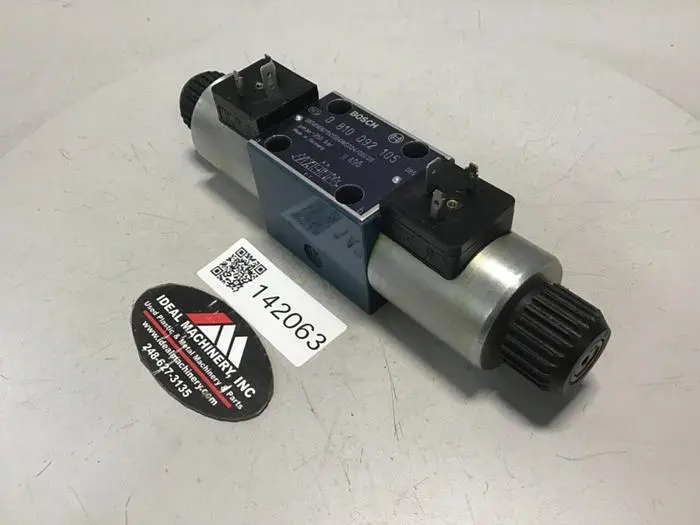 Used BOSCH 0 810 092 105 Valves/Fittings Michigan US | Ideal Machinery #574125