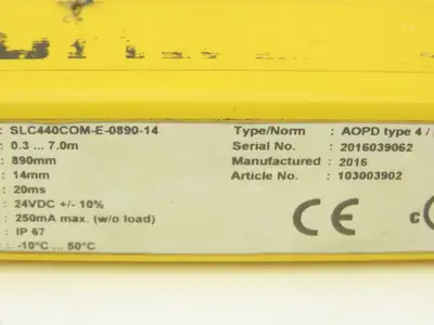 Schmersal SLC440COM-E-0890-14 Safety Light Curtain Transmitter Only