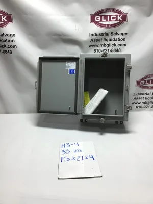 Hubbell Wiegmann N4161206 Panel Enclosure Electical Box Type 4 12