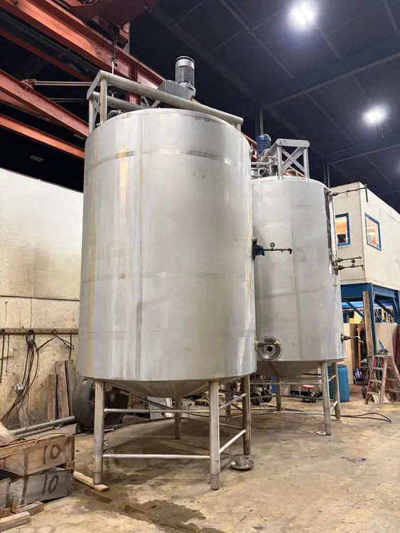 Used 2009 TANK STAINLESS STEEL 3840 Gallon Stainless Steel Tanks New Jersey US | Perry Equipment #1398507