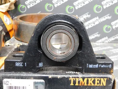 Lot of 23 Timken Bearing(11) Cups, (11) Cones and (1) Pillow Block Bearings Surplus
