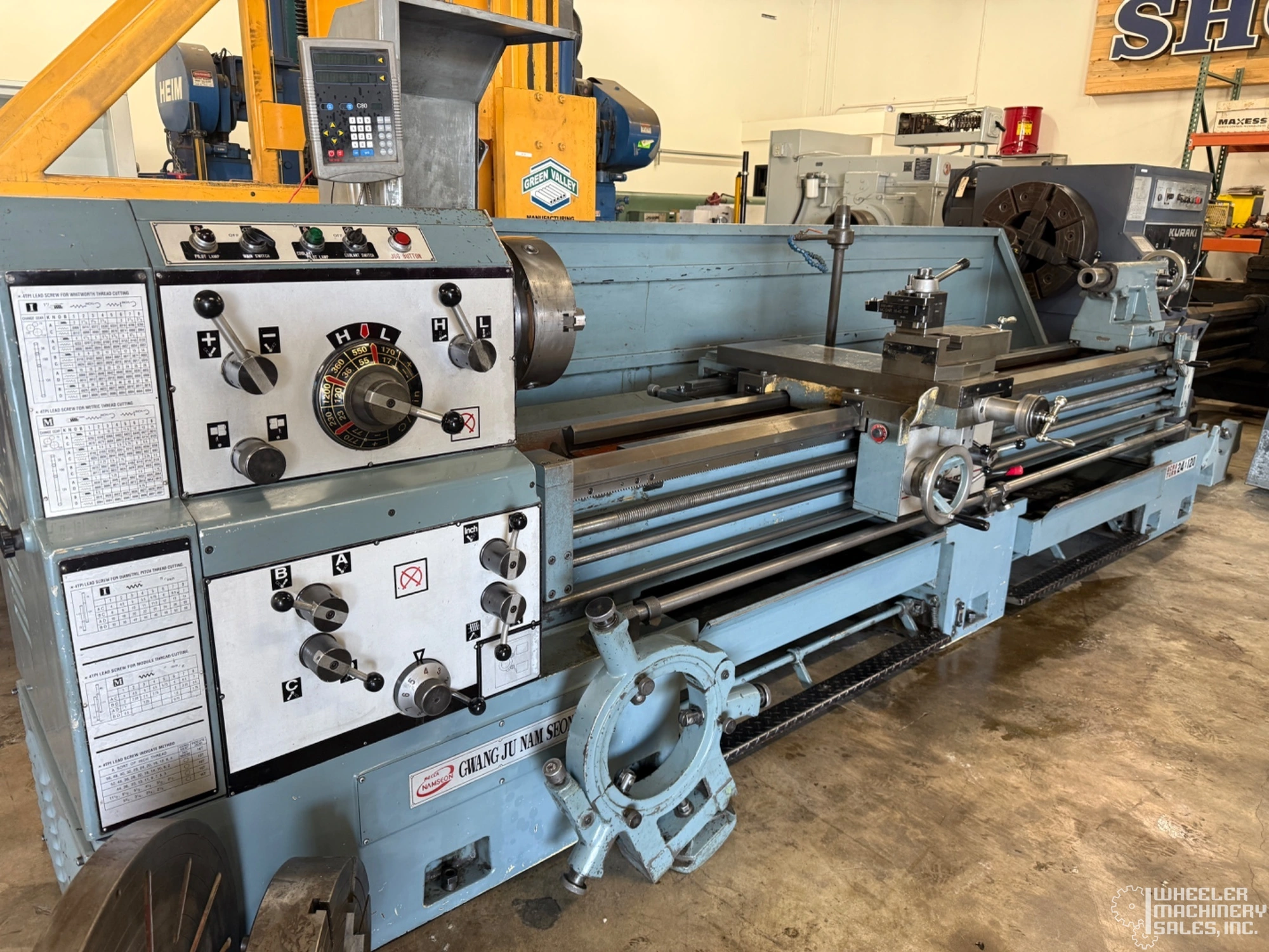 ACRA TURN NAMSEON 24 X 120 Engine Lathe w/ Gap #8124
