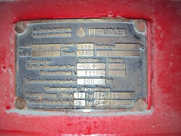 800L Pfaudler Double Cone Drier