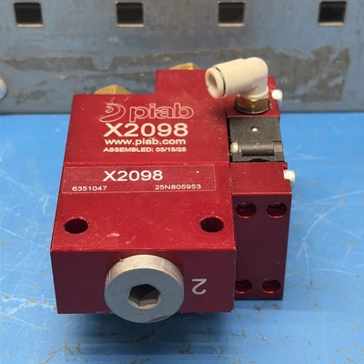 Used PIAB X2098 Valves/Fittings Indiana US | J&J Industrial Supply #1328175