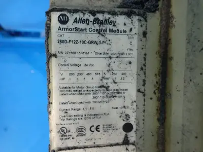 USED ALLENBRADLEY 280DF12Z10CGRW3P1