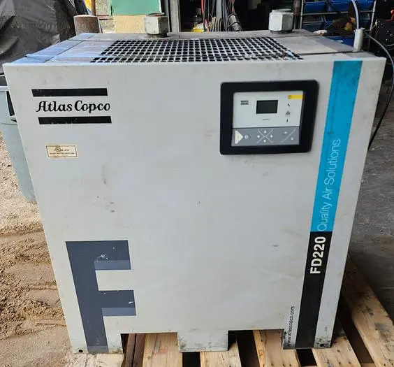 Used 2012 ATLAS COPCO FD220 Refrigerated Air Compressor Dryers Wisconsin US | Lemke Machinery Sales #482030