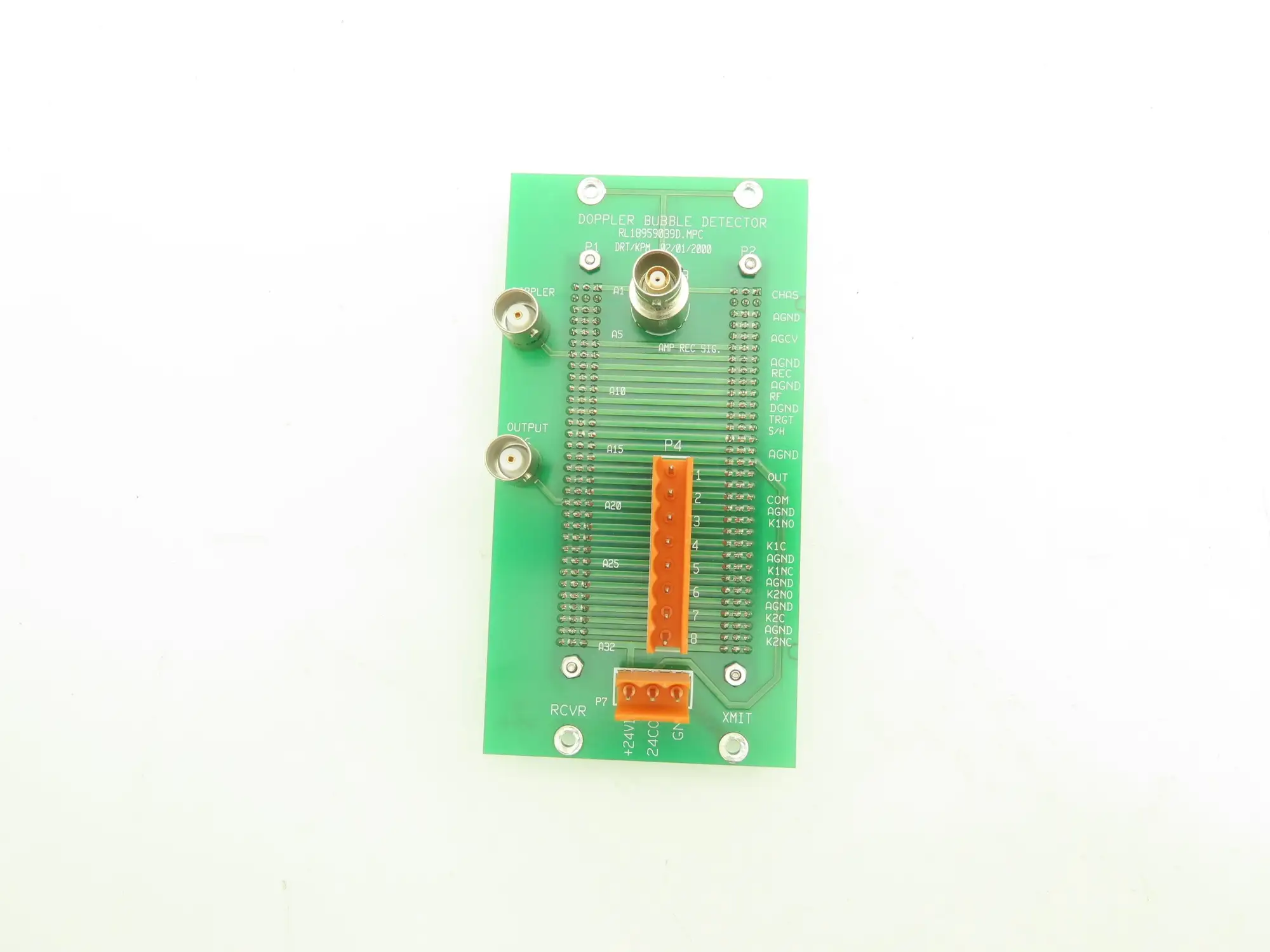 Doppler Bubble Detector RL18959039D.MPC Printed Circuit Control Board