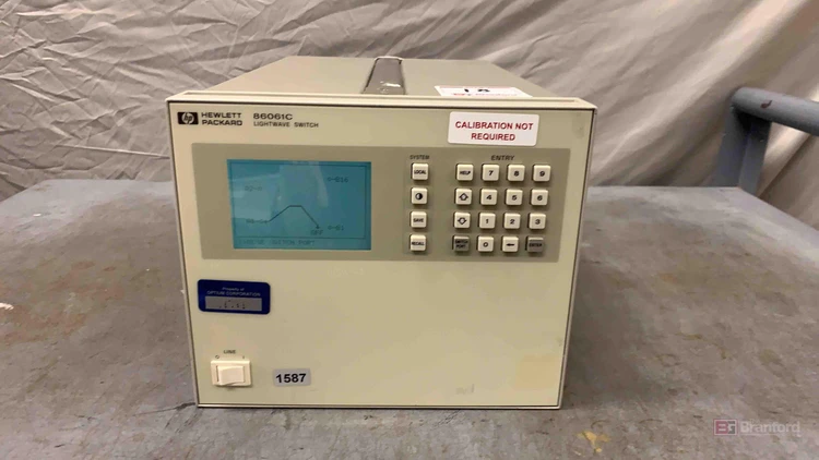 Used HP 86061C Fiber Optics Connecticut US | BG Industrial Surplus #472992