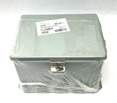 New | in-Stock Hoffman nVent Continuous Hinge Enclosure with Clamps Type 4, 8x6x6 Electrical Boxes Michigan US | Maverick Industrial Sales #1392601