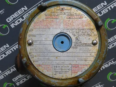 United Electric J120-194 Pressure Switch 15A 480VAC 2000 PSI MWP Used