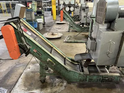 10 WIDE ROACH INCLINED CONVEYOR
