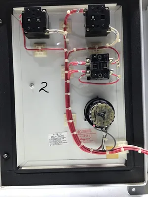 Hoffman Type 12 Enclosure Control Panel; R-485601