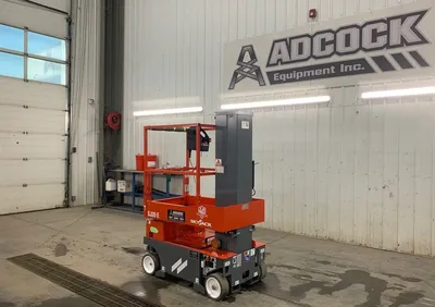 New | in-Stock 2026 SKYJACK SJ20E ELECTRIC VERTICAL MAST LIFT Scissor Lifters Alberta CA | Adcock Equipment #1417633