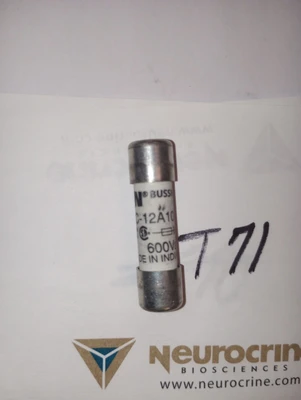 USED COOPER BUSSMAN FWC-12A 10F FUSE