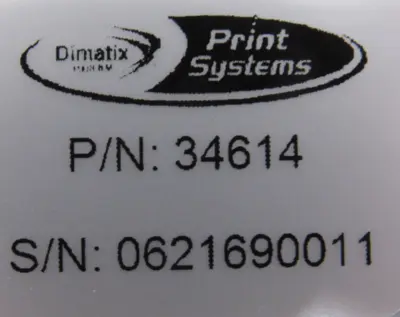 NEW DIMATIX 34614 POWER SUPPLY 54V XCE555555-01