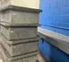 Nalgene  24”x11”x47 Plastic Bins