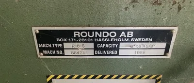 1988 ROUNDO R-6-S Angle Roll | Kempler Machinery (8)